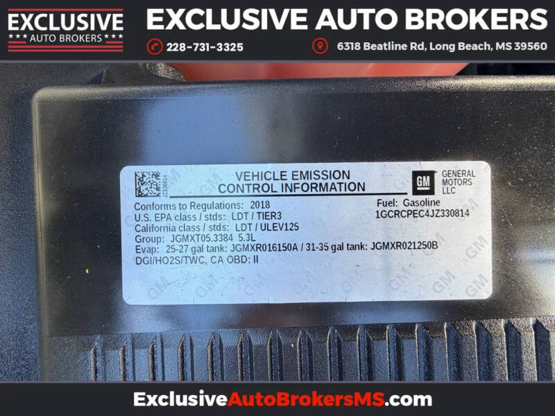 2018 Chevrolet Silverado 1500 Custom