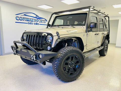 2017 Jeep Wrangler Unlimited for sale at Conway Imports in Streamwood IL