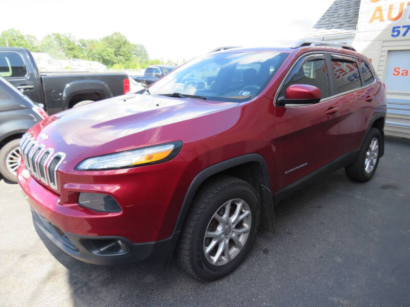 2014 Jeep Cherokee for sale at Small Town Auto Sales Inc. in Hazleton PA