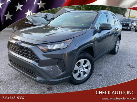 2019 Toyota RAV4 for sale at CHECK AUTO, INC. in Tampa FL