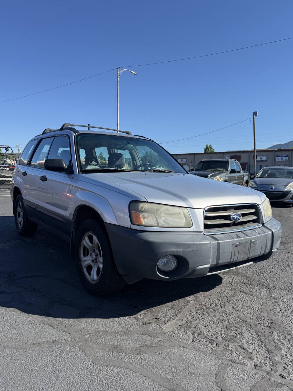 Silver 2003 Subaru Forester X AWD X 4dr Wagon 2