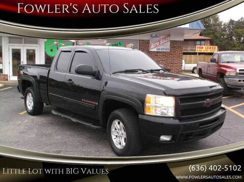 2009 Chevrolet Silverado 1500 for sale at Fowler's Auto Sales in Villa Ridge MO