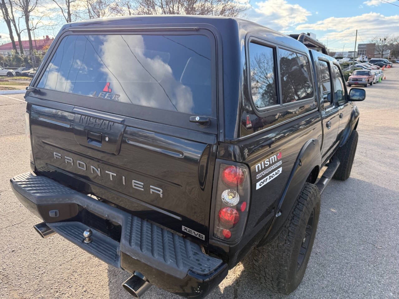 2001 Nissan Frontier for sale at MRJ MOTORS in Raleigh, NC