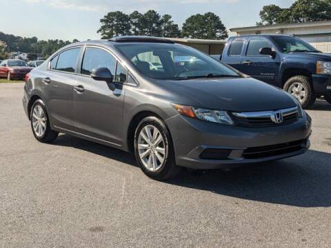 2012 Honda Civic for sale at Best Used Cars Inc in Mount Olive NC