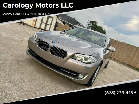 2012 BMW 5 Series for sale at Carology Motors LLC in Marietta GA