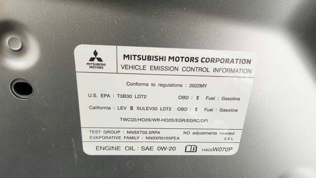 2022 Mitsubishi Outlander