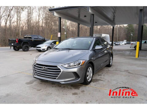 2017 Hyundai Elantra for sale at Inline Auto Sales in Fuquay Varina NC