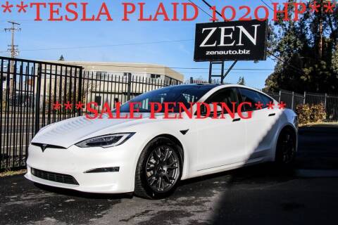 2021 Tesla Model S for sale at Zen Auto Sales in Sacramento CA