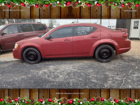 2014 Dodge Avenger for sale at NETWORK AUTO SALES in Mountain Home AR