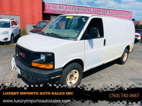 2012 GMC Savana for sale at LUXURY IMPORTS AUTO SALES INC in North Branch MN
