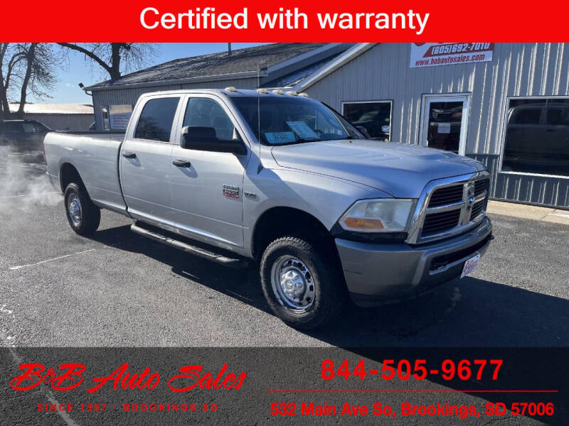 2010 Dodge Ram 2500 for sale at B & B Auto Sales in Brookings SD