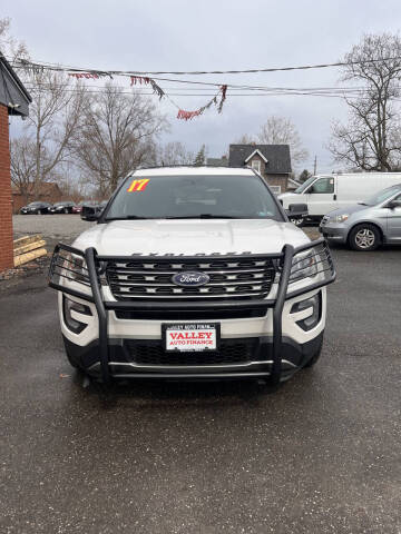 2017 Ford Explorer for sale at Valley Auto Finance in Warren OH