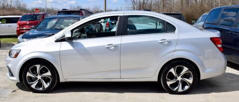 2017 Chevrolet Sonic for sale at PINNACLE ROAD AUTOMOTIVE LLC in Moraine OH