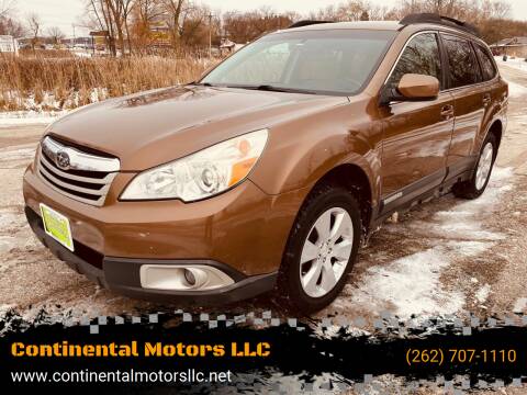 2011 Subaru Outback for sale at Continental Motors LLC in Hartford WI