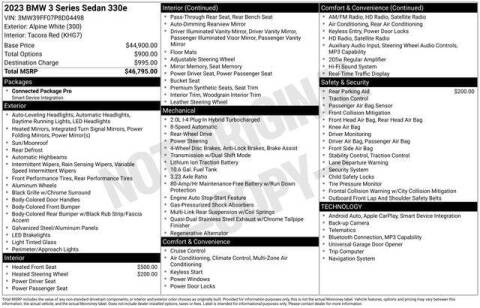 2023 BMW 3 Series 330e