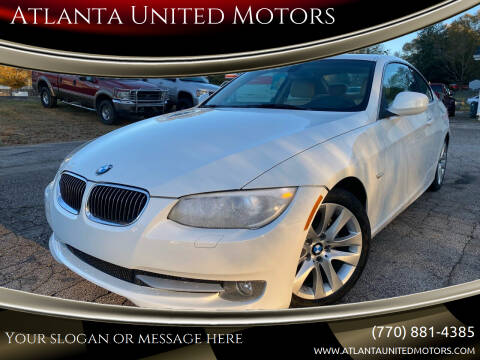 2011 BMW 3 Series for sale at Atlanta United Motors in Jefferson GA