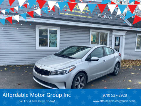2018 Kia Forte for sale at Affordable Motor Group Inc in Leominster MA