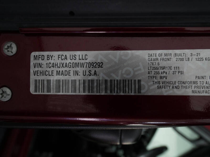 2021 Jeep Wrangler Willys