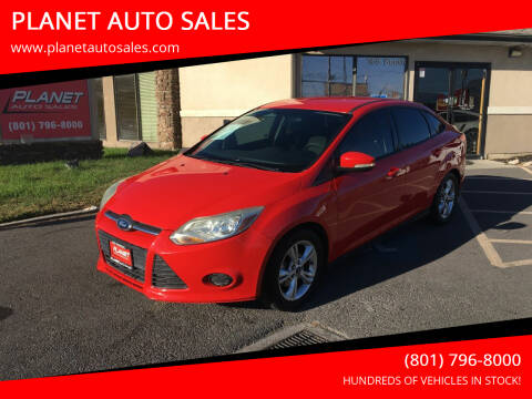 2014 Ford Focus for sale at PLANET AUTO SALES in Lindon UT