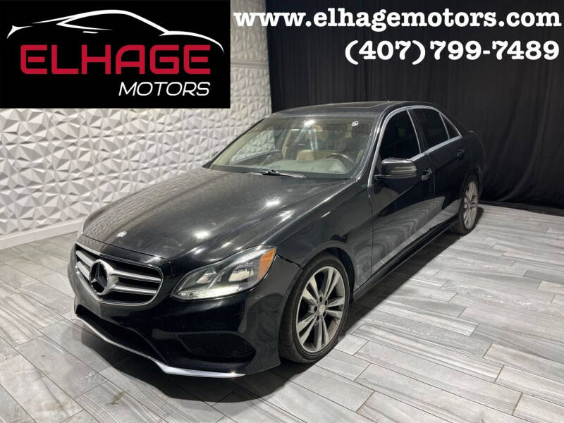 2014 Mercedes-Benz E-Class for sale at Elhage Motors in Orlando FL