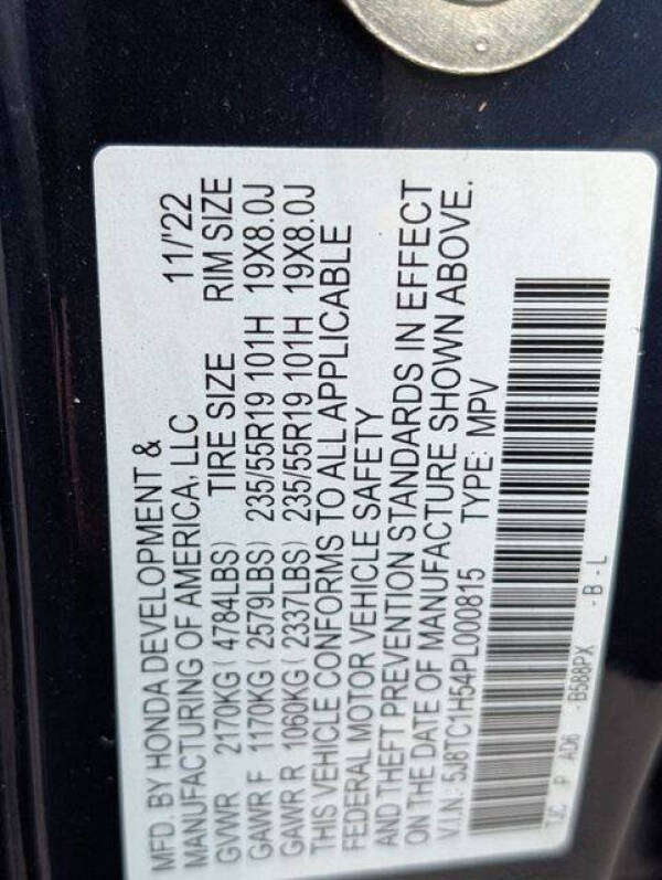 2023 Acura RDX w/Tech