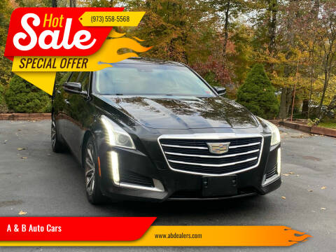 2016 Cadillac CTS for sale at A & B Auto Cars in Newark NJ
