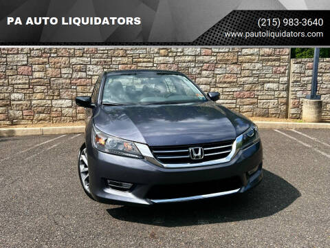 2013 Honda Accord for sale at PA AUTO LIQUIDATORS in Huntingdon Valley PA
