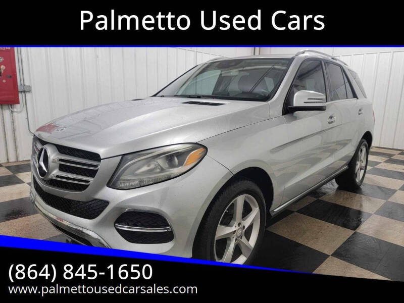 2016 Mercedes-Benz GLE for sale at Palmetto Used Cars in Piedmont SC