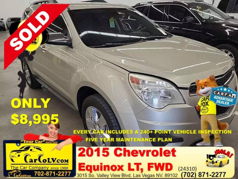 2015 Chevrolet Equinox for sale at The Car Company in Las Vegas NV