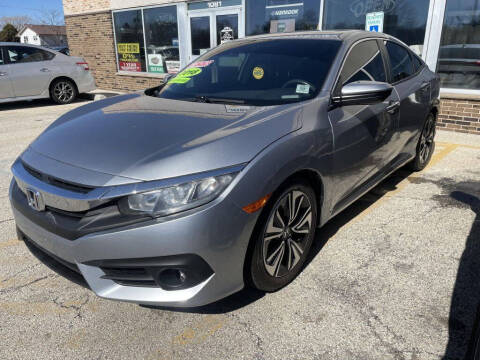 2018 Honda Civic for sale at Jose's Auto Sales Inc in Gurnee IL