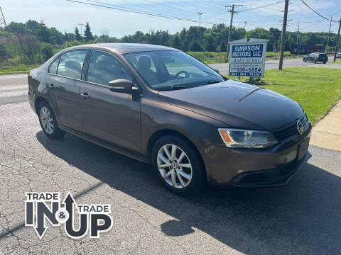 2011 Volkswagen Jetta for sale at SIMPSON MOTORS in Youngstown OH