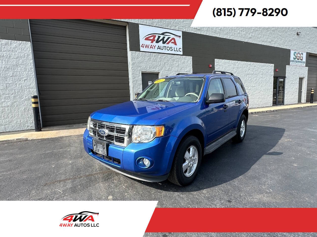 Blue Flame Metallic 2012 Ford Escape SUV / Crossover Front-Wheel Drive 6-Speed Automatic