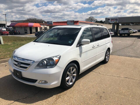 2007 Honda Odyssey for sale at VENTURE MOTOR SPORTS in Chesapeake VA