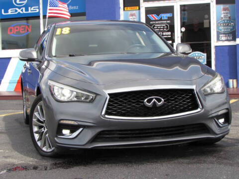 2018 Infiniti Q50 for sale at VIP AUTO ENTERPRISE INC. in Orlando FL