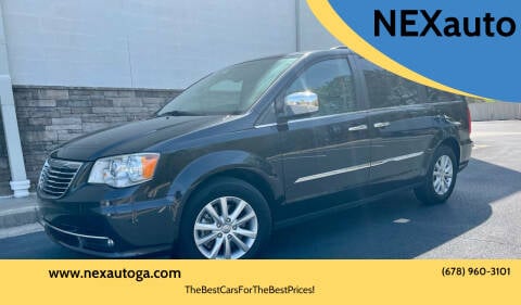 2016 Chrysler Town and Country for sale at NEXauto in Flowery Branch GA
