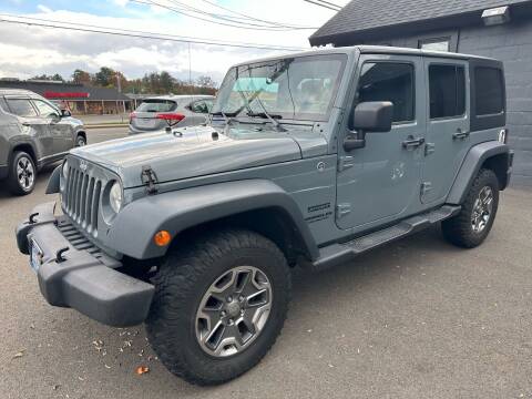 2014 Jeep Wrangler Unlimited for sale at Bluebird Auto in South Glens Falls NY