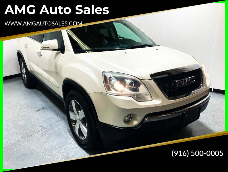 2011 GMC Acadia for sale at AMG Auto Sales in Rancho Cordova CA