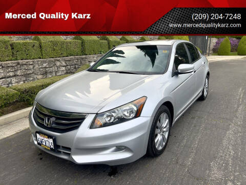 2012 Honda Accord for sale at Merced Quality Karz in Merced CA