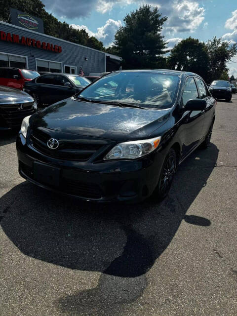 2012 Toyota Corolla for sale at Adam Auto Sales Inc in Berlin, CT