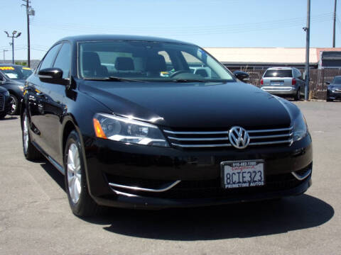 2014 Volkswagen Passat for sale at PRIMETIME AUTOS in Sacramento CA