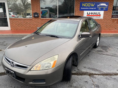 2007 Honda Accord for sale at Ndow Automotive Group LLC in Griffin GA