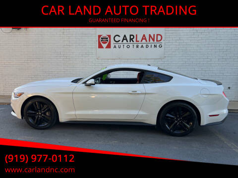 2016 Ford Mustang for sale at CAR LAND  AUTO TRADING in Raleigh NC