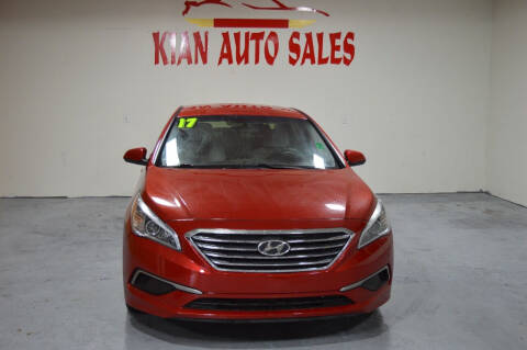 2017 Hyundai Sonata for sale at Kian Auto Sales in Sacramento CA