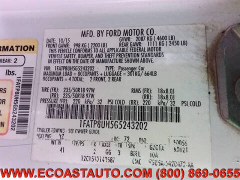 2016 Ford Mustang EcoBoost Premium