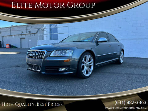 2008 Audi S8 for sale at Elite Motor Group in Lindenhurst NY