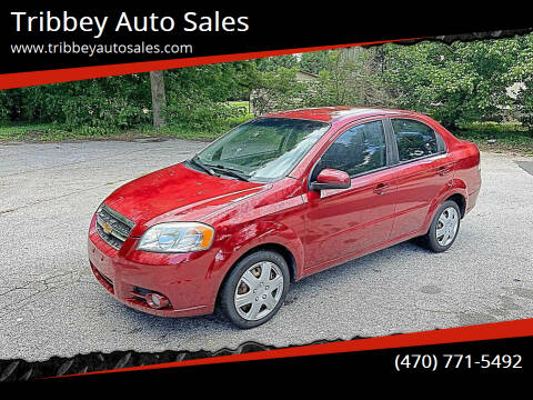 2011 Chevrolet Aveo for sale at Tribbey Auto Sales in Stockbridge GA