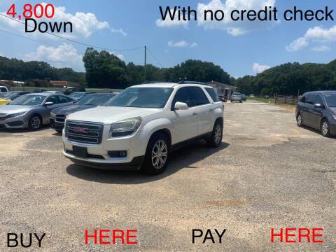 2015 GMC Acadia for sale at First Choice Financial LLC in Semmes AL