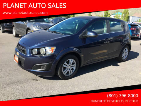 2015 Chevrolet Sonic for sale at PLANET AUTO SALES in Lindon UT