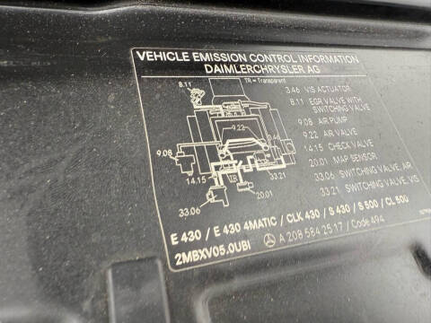 2002 Mercedes-Benz S-Class S 500