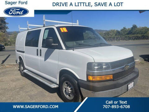 2018 Chevrolet Express for sale at Sager Ford in Saint Helena CA